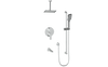 Vogt Lusten Trim for 3-Way PB Shower Kit with 6" Ceiling Arm CC