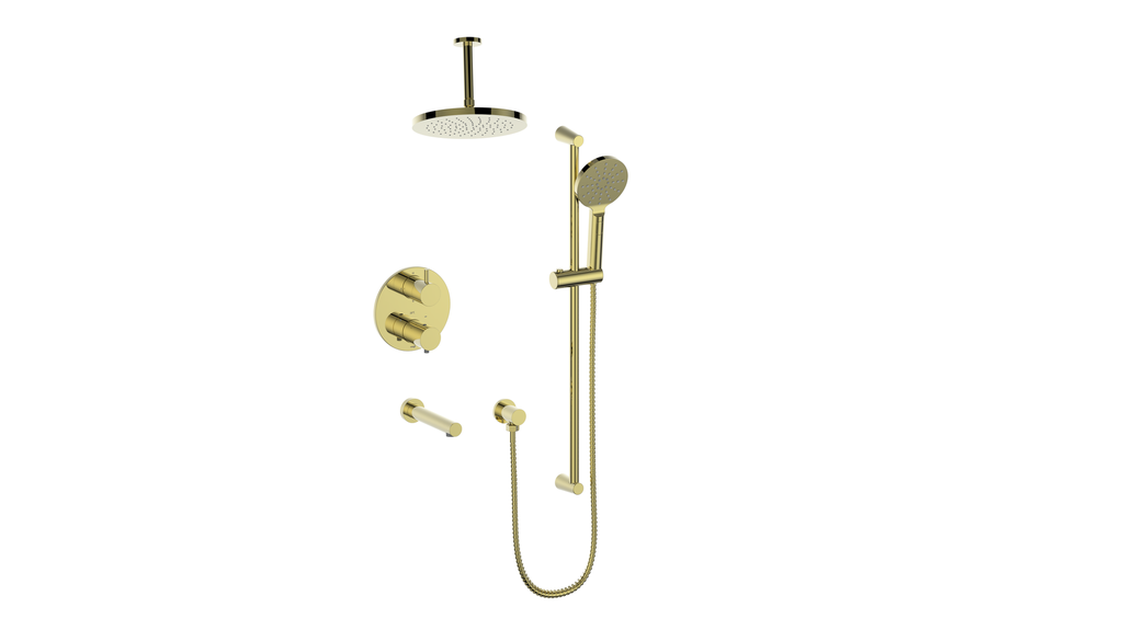 Vogt Worgl Trim for 3-Way TH Shower Kit with 6" Ceiling Arm CC