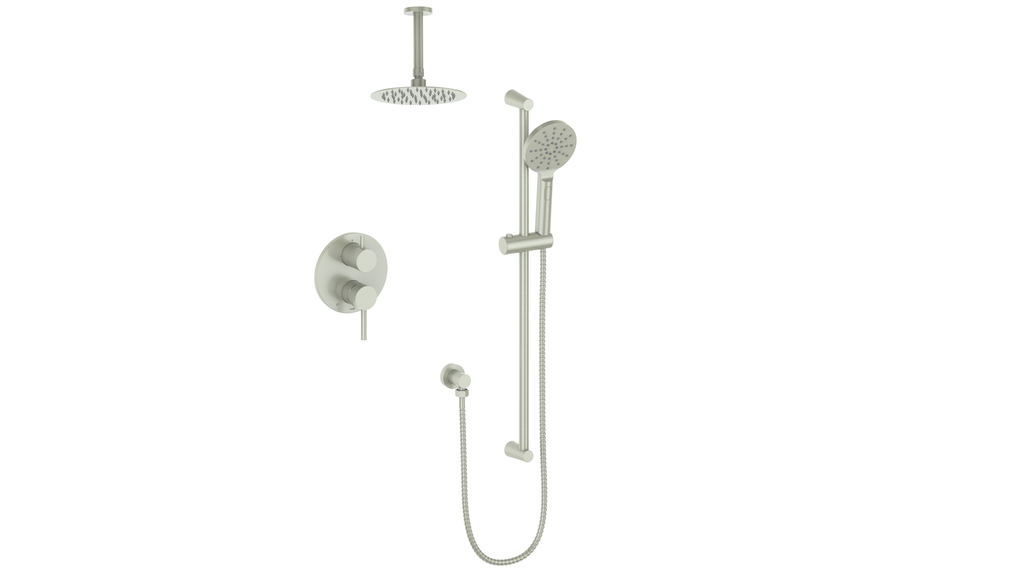Vogt Worgl Trim for 2-Way PB Shower Kit with 6" Ceiling Arm CC