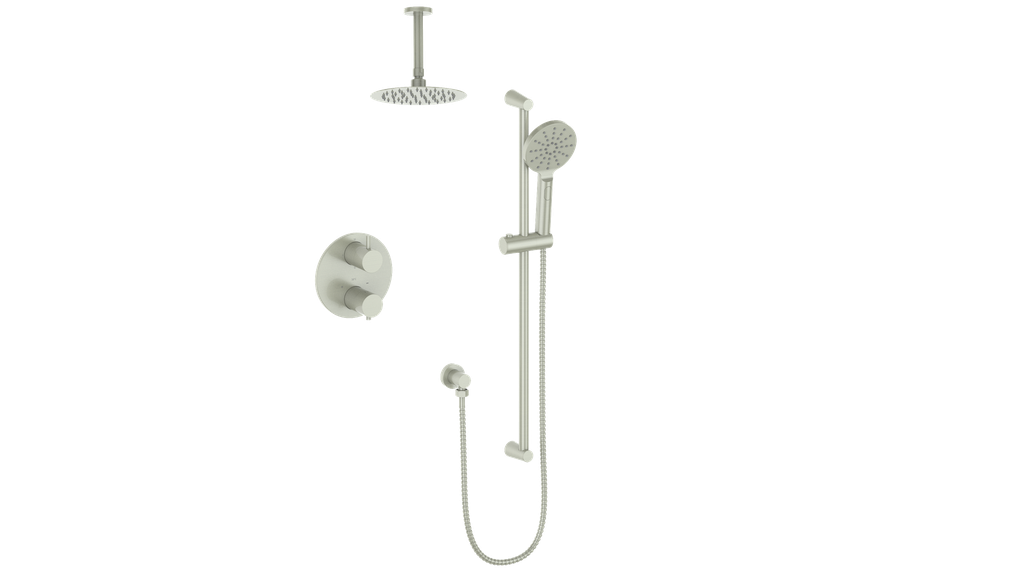 Vogt Worgl Trim for 2-Way TH Shower Kit with 6" Ceiling Arm CC
