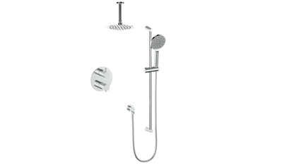 Vogt Worgl Trim for 2-Way TH Shower Kit with 6" Ceiling Arm CC