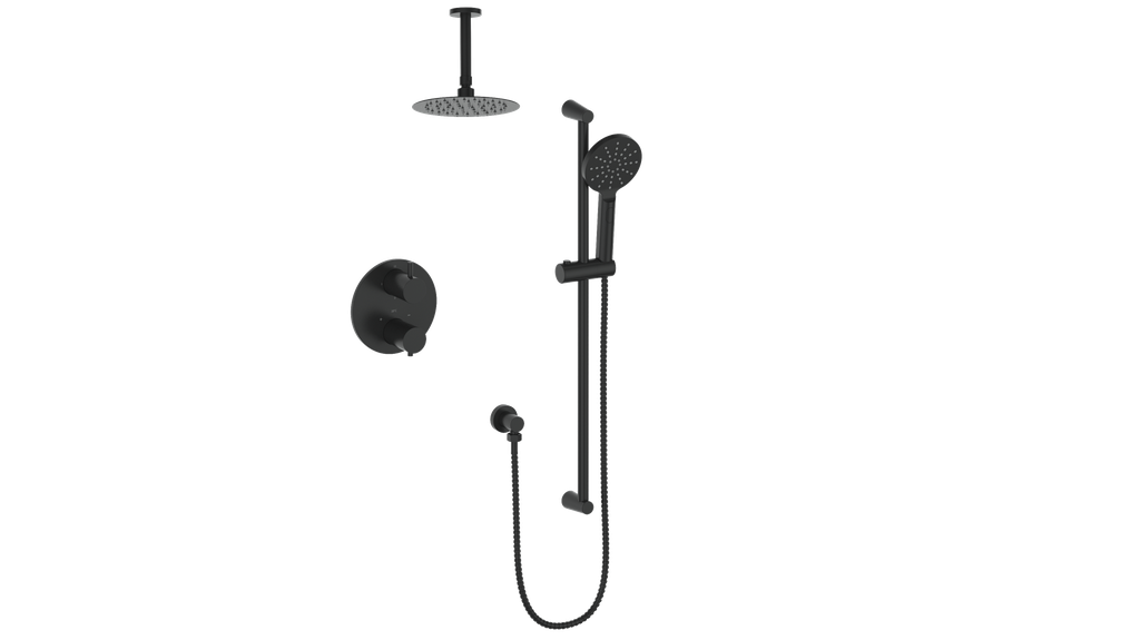 Vogt Worgl Trim for 2-Way TH Shower Kit with 6" Ceiling Arm CC