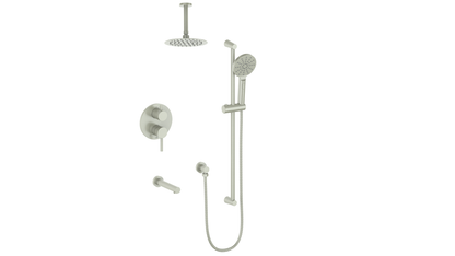 Vogt Worgl Trim for 3-Way PB Shower Kit with 6" Ceiling Arm CC