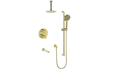 Vogt Worgl Trim for 3-Way TH Shower Kit with 6" Ceiling Arm CC