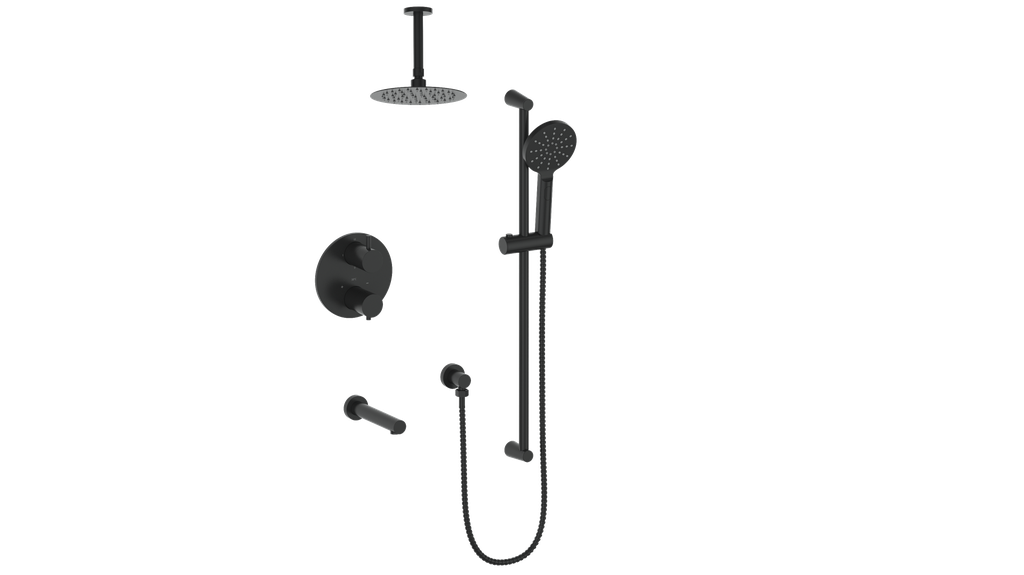 Vogt Worgl Trim for 3-Way TH Shower Kit with 6" Ceiling Arm CC