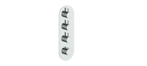 Vogt Worgl Trim for 3/4" High-Flow TH Valve with 3 Stops CC