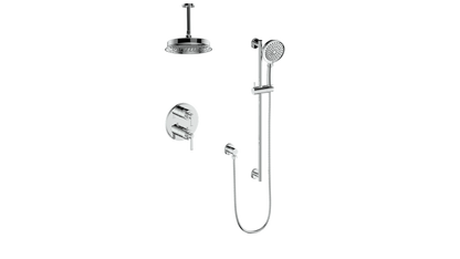 ZEHN TRIM FOR 2-WAY SHOWER KIT WITH 6" CEILING ARM