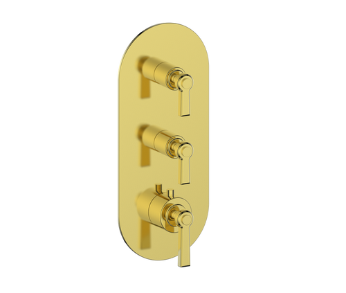 ZEHN TRIM FOR 3/4" HIGH-FLOW TH VALVE WITH 2 VOLUME CONTROLS