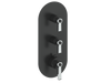 ZEHN TRIM FOR 3/4" HIGH-FLOW TH VALVE WITH 2 VOLUME CONTROLS