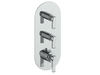 ZEHN TRIM FOR 3/4" HIGH-FLOW TH VALVE WITH 2 VOLUME CONTROLS