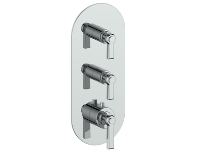 ZEHN TRIM FOR 3/4" HIGH-FLOW TH VALVE WITH 2 VOLUME CONTROLS