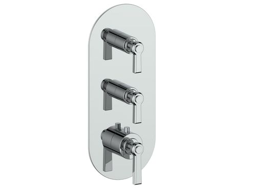 ZEHN TRIM FOR 3/4" HIGH-FLOW TH VALVE WITH 2 VOLUME CONTROLS