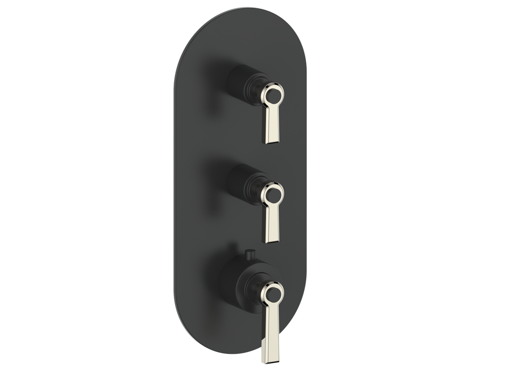 ZEHN TRIM FOR 3/4" HIGH-FLOW TH VALVE WITH 2 VOLUME CONTROLS
