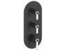 ZEHN TRIM FOR 3/4" HIGH-FLOW TH VALVE WITH 2 VOLUME CONTROLS