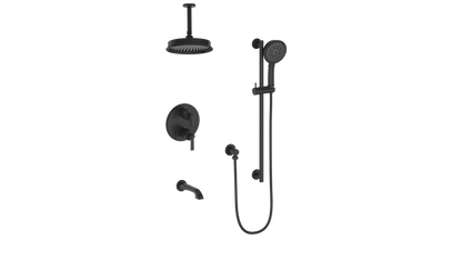 ZEHN TRIM FOR 3-WAY TH SHOWER KIT WITH 6" CEILING ARM