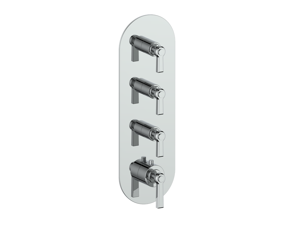 ZEHN TRIM FOR 3/4" HIGH-FLOW TH VALVE WITH 3 VOLUME CONTROLS