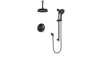 ZEHN TRIM FOR 2-WAY SHOWER KIT WITH 6" CEILING ARM