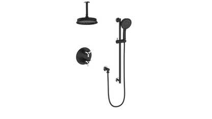 ZEHN TRIM FOR 2-WAY SHOWER KIT WITH 6" CEILING ARM