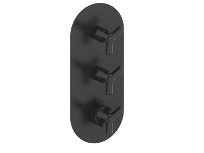 ZEHN TRIM FOR 3/4" HIGH-FLOW TH VALVE WITH 2 VOLUME CONTROLS