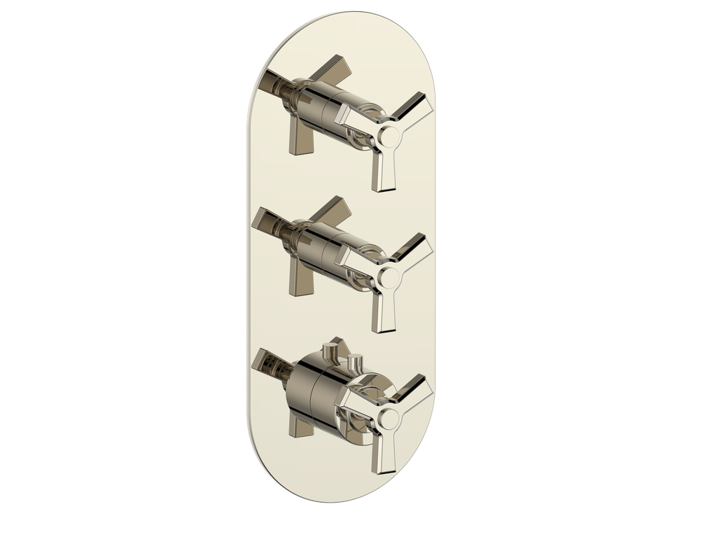 ZEHN TRIM FOR 3/4" HIGH-FLOW TH VALVE WITH 2 VOLUME CONTROLS