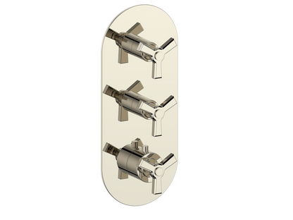 ZEHN TRIM FOR 3/4" HIGH-FLOW TH VALVE WITH 2 VOLUME CONTROLS