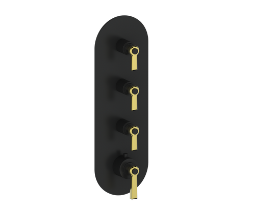 ZEHN TRIM FOR 3/4" HIGH-FLOW TH VALVE WITH 3 VOLUME CONTROLS