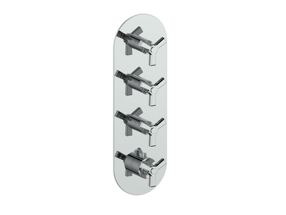 ZEHN TRIM FOR 3/4" HIGH-FLOW TH VALVE WITH 3 VOLUME CONTROLS