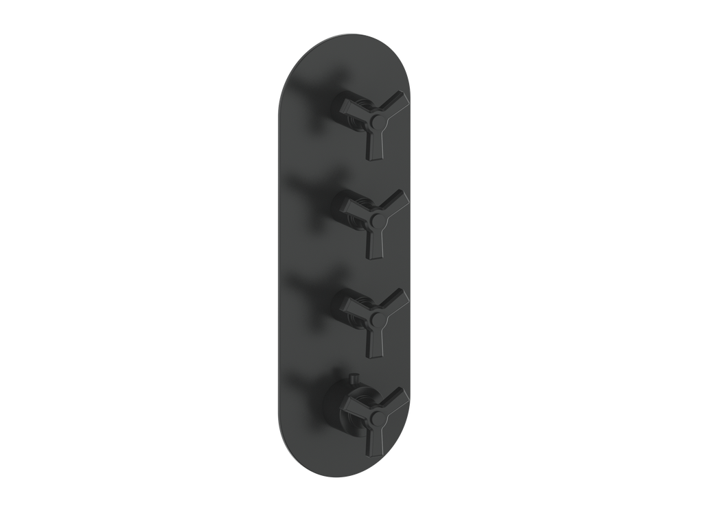 ZEHN TRIM FOR 3/4" HIGH-FLOW TH VALVE WITH 3 VOLUME CONTROLS