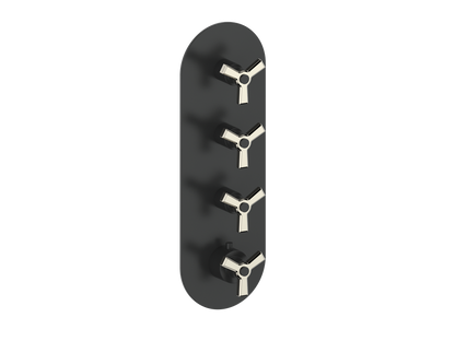 ZEHN TRIM FOR 3/4" HIGH-FLOW TH VALVE WITH 3 VOLUME CONTROLS
