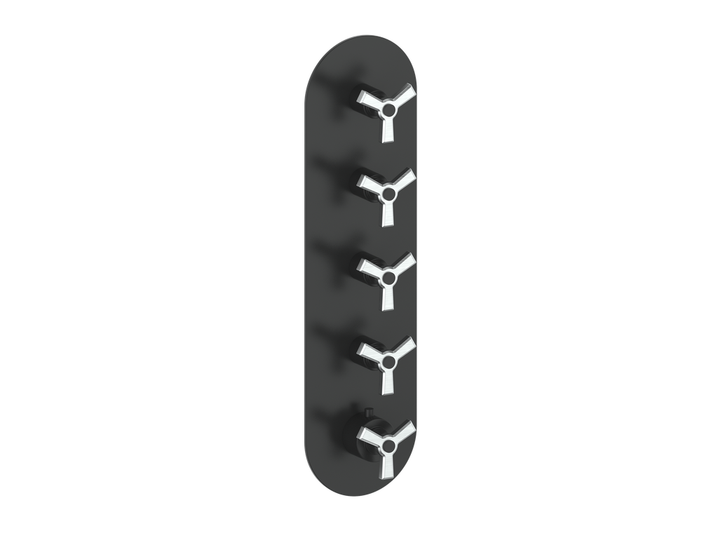 ZEHN TRIM FOR 3/4" HIGH-FLOW TH VALVE WITH 4 VOLUME CONTROLS