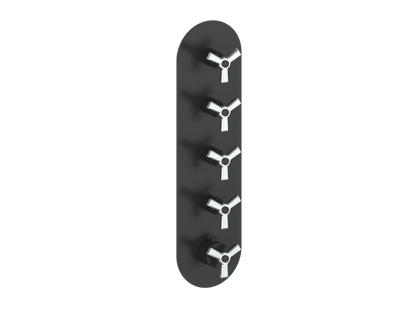 ZEHN TRIM FOR 3/4" HIGH-FLOW TH VALVE WITH 4 VOLUME CONTROLS
