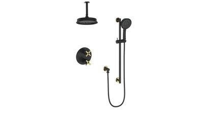 ZEHN TRIM FOR 2-WAY SHOWER KIT WITH 6" CEILING ARM