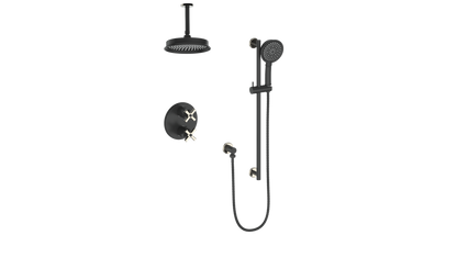 ZEHN TRIM FOR 2-WAY SHOWER KIT WITH 6" CEILING ARM