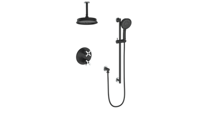 ZEHN TRIM FOR 2-WAY SHOWER KIT WITH 6" CEILING ARM