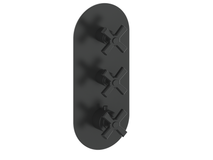 ZEHN TRIM FOR 3/4" HIGH-FLOW TH VALVE WITH 2 VOLUME CONTROLS