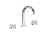 Vogt MOND 8"LAVATORY FAUCET WITH POP-UP DRAIN