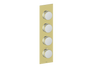 MOND TRIM FOR 3/4" HIGH-FLOW TH VALVE WITH 3 VOLUME CONTROLS