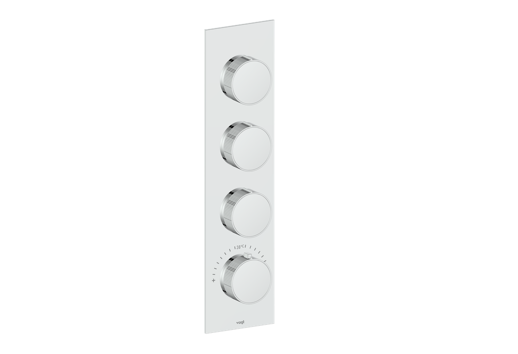 MOND TRIM FOR 3/4" HIGH-FLOW TH VALVE WITH 3 VOLUME CONTROLS