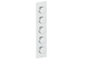 MOND TRIM FOR 3/4" HIGH-FLOW TH VALVE WITH 4 VOLUME CONTROLS
