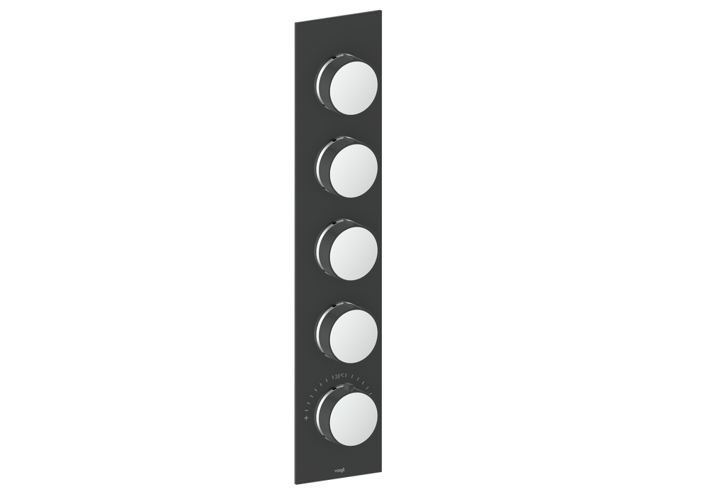 MOND TRIM FOR 3/4" HIGH-FLOW TH VALVE WITH 4 VOLUME CONTROLS