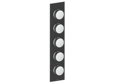 MOND TRIM FOR 3/4" HIGH-FLOW TH VALVE WITH 4 VOLUME CONTROLS