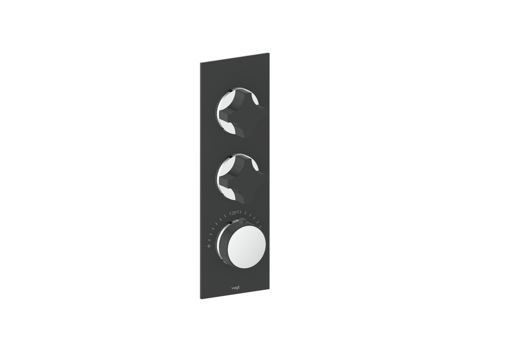 Vogt MOND TRIM FOR 3/4" HIGH-FLOW TH VALVE WITH 2 VOLUME CONTROLS
