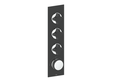 MOND TRIM FOR 3/4" HIGH-FLOW TH VALVE WITH 3 VOLUME CONTROLS