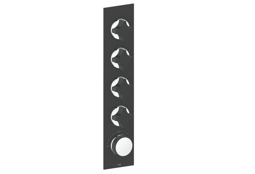 MOND TRIM FOR 3/4" HIGH-FLOW TH VALVE WITH 4 VOLUME CONTROLS