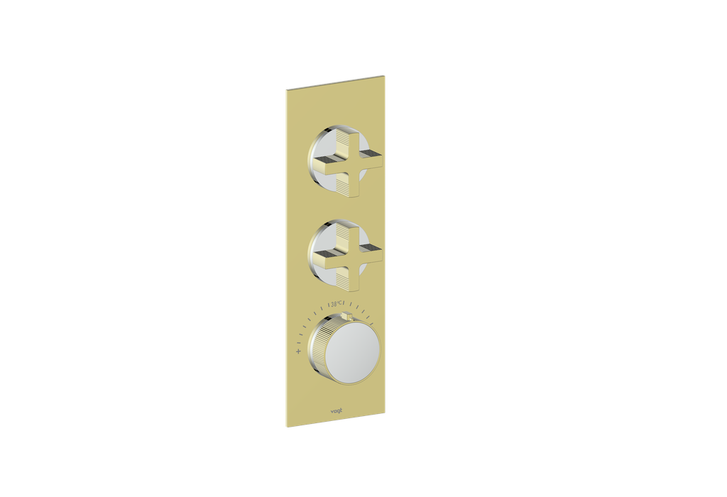 Vogt MOND TRIM FOR 3/4" HIGH-FLOW TH VALVE WITH 2 VOLUME CONTROLS