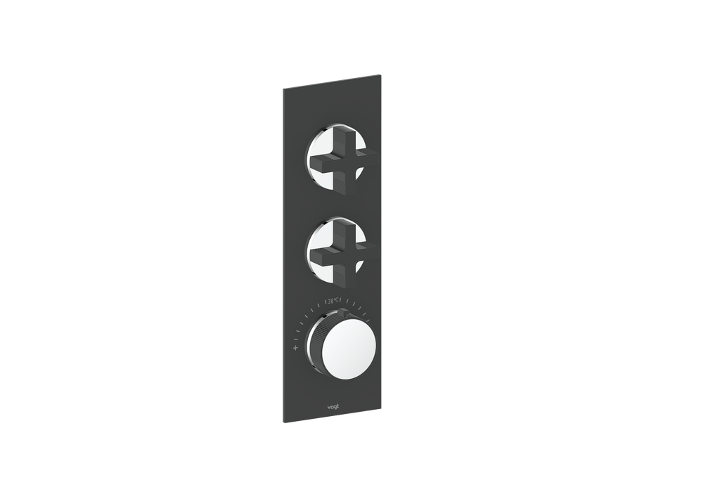 Vogt MOND TRIM FOR 3/4" HIGH-FLOW TH VALVE WITH 2 VOLUME CONTROLS