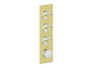 MOND TRIM FOR 3/4" HIGH-FLOW TH VALVE WITH 3 VOLUME CONTROLS