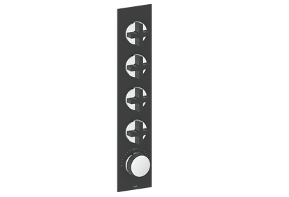 MOND TRIM FOR 3/4" HIGH-FLOW TH VALVE WITH 4 VOLUME CONTROLS