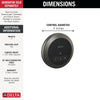Delta Steamscape Classic System Round Exterior Steam Control