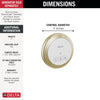Delta Steamscape Classic System Round Exterior Steam Control